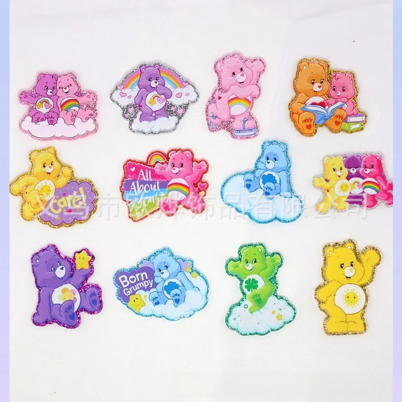 Cartoon Anime Rainbow Bear Cute Care Bears Acrylic Patch Handmade DIY Hair Clip Brooch Jewelry Accessories Materials
Cartoon Anime Rainbow Bear Cute Care Bears Acrylic Patch Handmade DIY Hair Clip Brooch Jewelry Accessories Materials