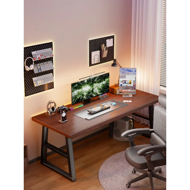 Computer desk Desktop e-sports table Rectangle home desk Study desk Workbench
Computer desk Desktop e-sports table Rectangle home desk Study desk Workbench
