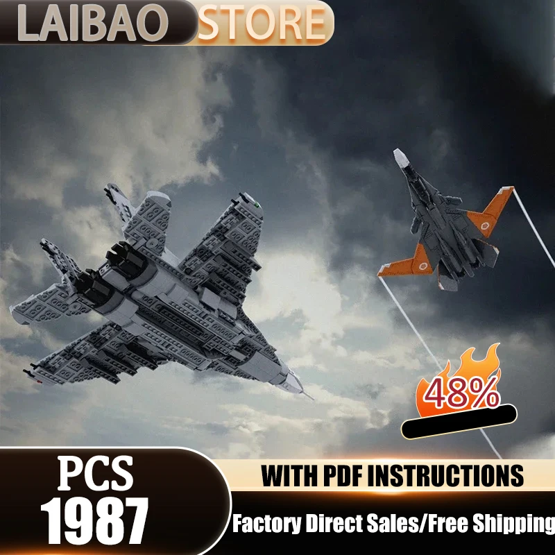 Модель военного самолета MOC, строительные блоки 1:35, истребитель X-02S, технологичные модульные блоки, подарки, рождественские игрушки, наборы для самостоятельной сборки
Модель военного самолета MOC, строительные блоки 1:35, истребитель X-02S, технологичные модульные блоки, подарки, рождественские игрушки, наборы для самостоятельной сборки