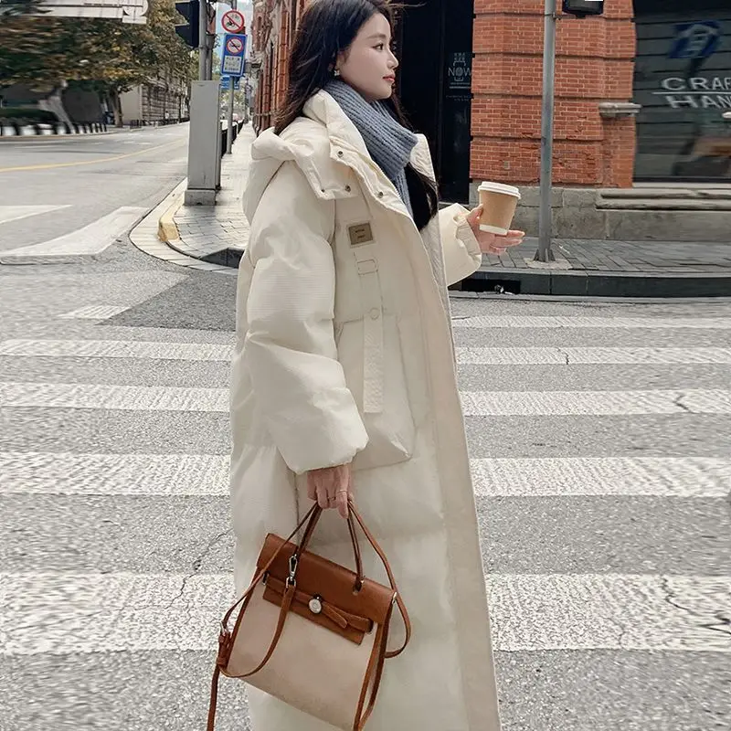 Winter Jacket 2024 New Women Parka Clothes Long Coat Wool Liner Hooded Jacket Fur Collar Thick Warm Snow Wear Padded Parka
Winter Jacket 2024 New Women Parka Clothes Long Coat Wool Liner Hooded Jacket Fur Collar Thick Warm Snow Wear Padded Parka