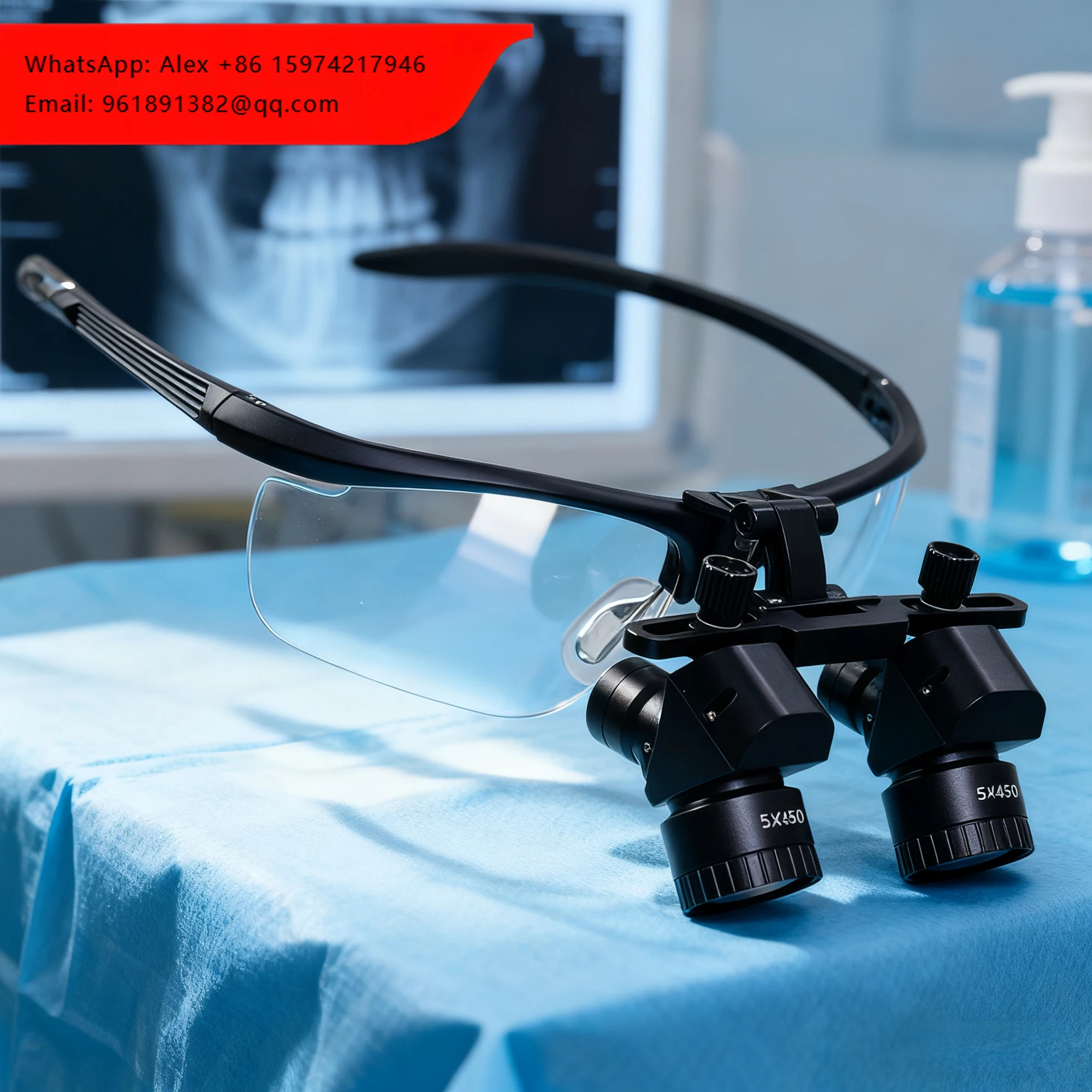 Professional Electric Adjustable 45 Degree 4X-6X Dental Loupes With LED Light For Dental Surgery & Oral Therapy
Professional Electric Adjustable 45 Degree 4X-6X Dental Loupes With LED Light For Dental Surgery & Oral Therapy