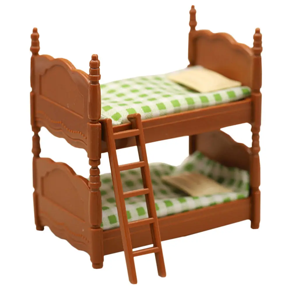 1Set Miniature Bunk Bed Mini House Furniture Decorative Bedroom Accessory Micro Landscape Dormitory Ornament Mini Bunk Bed Set
1Set Miniature Bunk Bed Mini House Furniture Decorative Bedroom Accessory Micro Landscape Dormitory Ornament Mini Bunk Bed Set