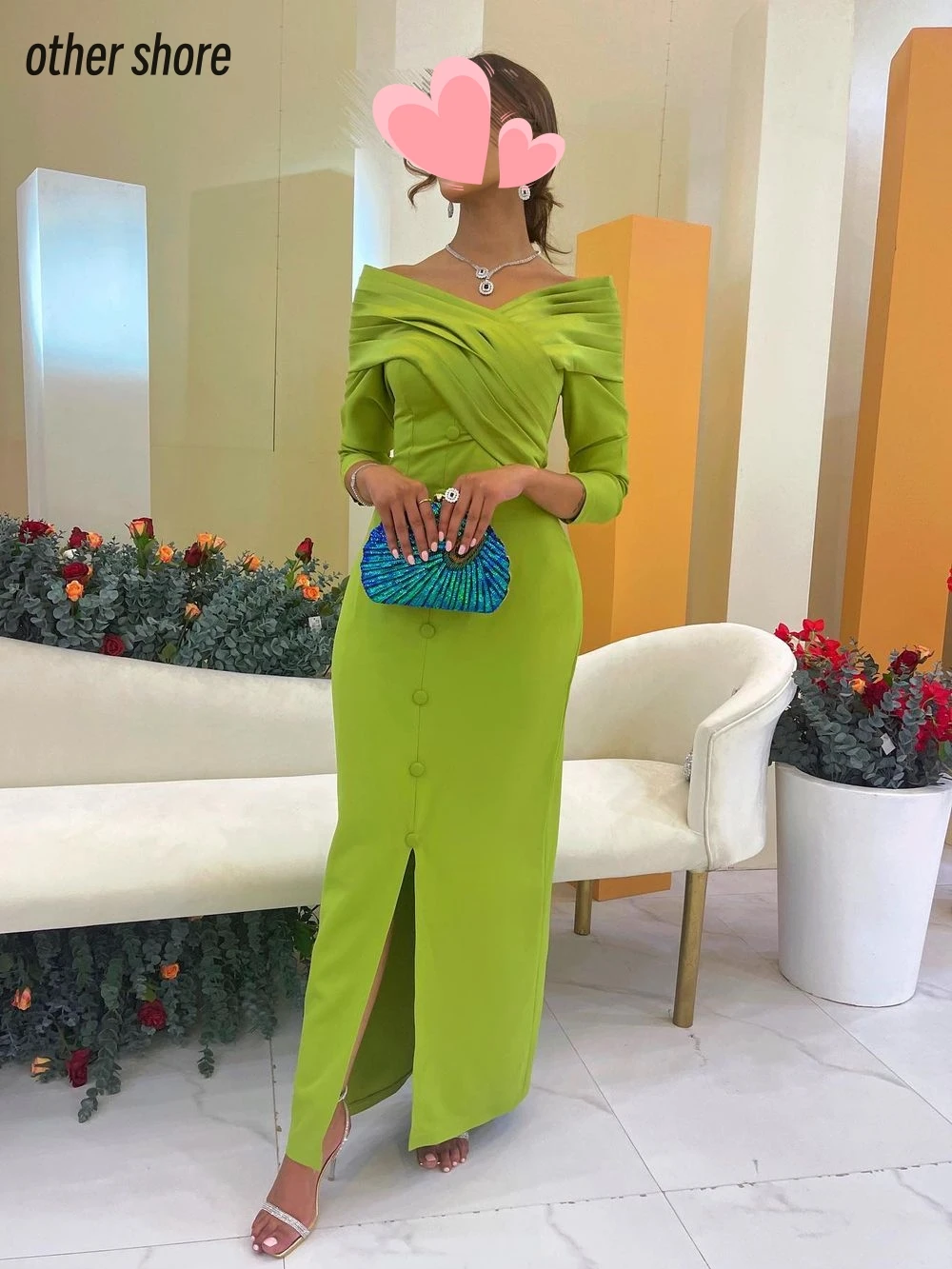 Other Shore Elegant Vintage Sweet Green Simple Button Ruffle Customize Formal Occasion Prom Dress Evening Party Gowns
Other Shore Elegant Vintage Sweet Green Simple Button Ruffle Customize Formal Occasion Prom Dress Evening Party Gowns