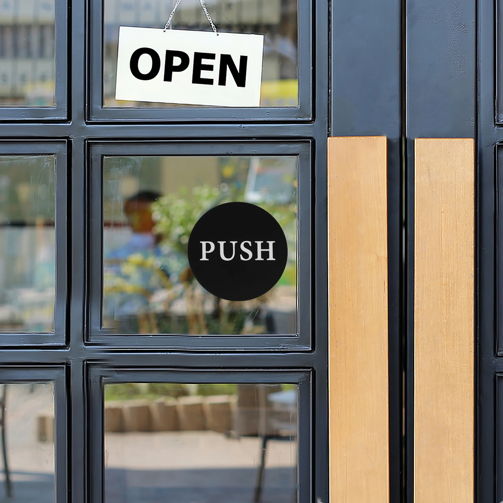 2 Pcs Glass Door Sign Sticker for Shop Cafe Office Bathrooms Push Pull Sliding Indicator Labels Door Safety Signs Acrylic
2 Pcs Glass Door Sign Sticker for Shop Cafe Office Bathrooms Push Pull Sliding Indicator Labels Door Safety Signs Acrylic