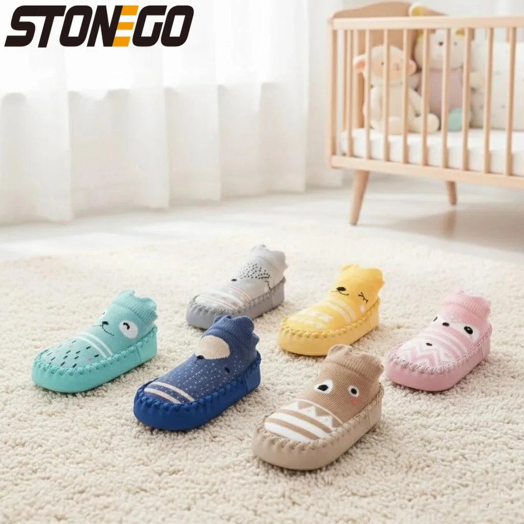 Baby Non Slip Rubber Sole Shoes for Infants Toddlers Soft Cute Animal Design First Walking Newborn Crawling Baby Shoes
Baby Non Slip Rubber Sole Shoes for Infants Toddlers Soft Cute Animal Design First Walking Newborn Crawling Baby Shoes