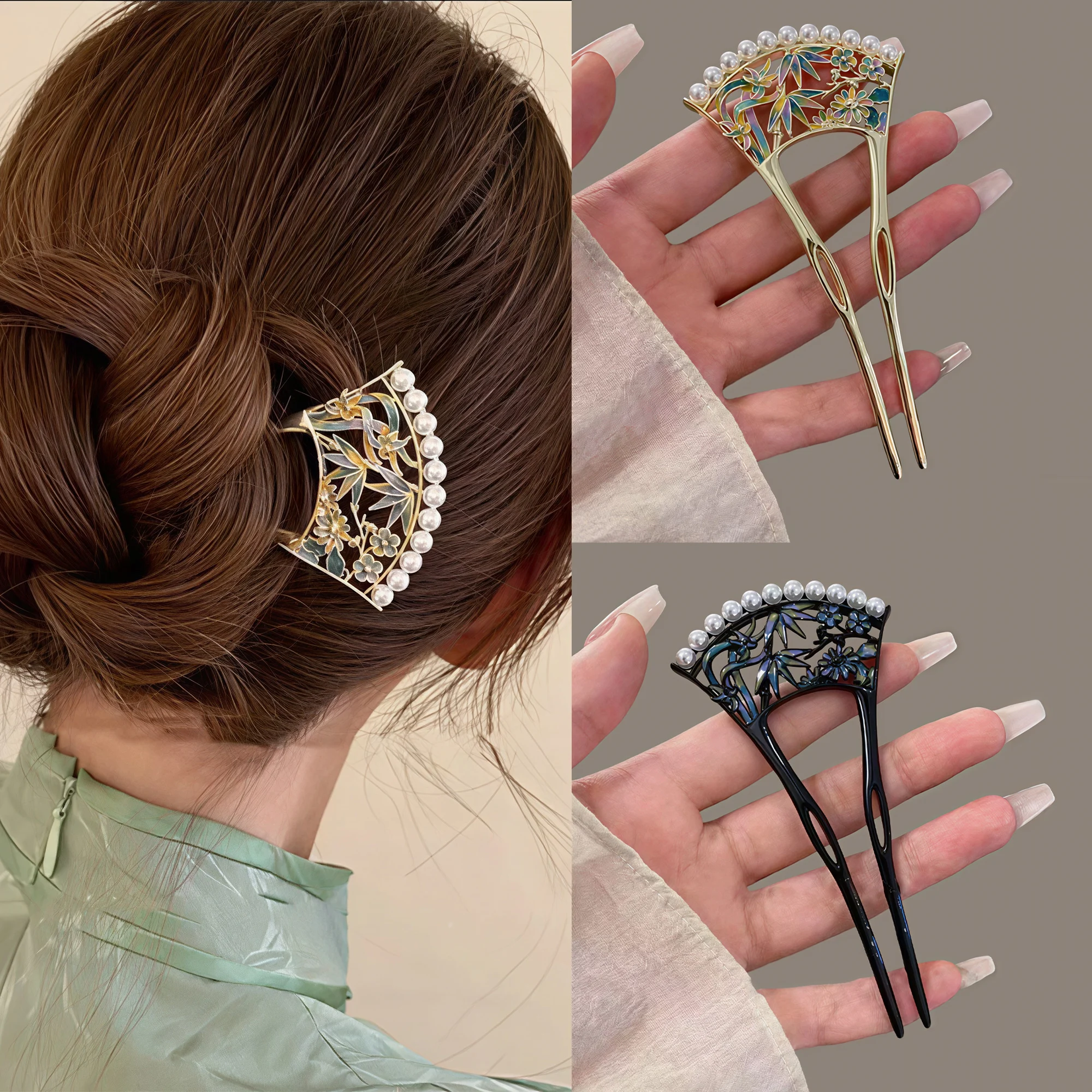 Metal U-Shaped Hair Sticks Pearl Tassel Hair Fork Hair Clip French Hairpins Women Girl Hair Accessories Ornament Styling Tool
Metal U-Shaped Hair Sticks Pearl Tassel Hair Fork Hair Clip French Hairpins Women Girl Hair Accessories Ornament Styling Tool