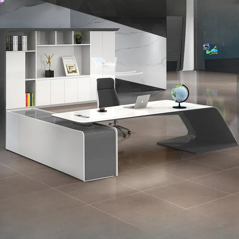 Minimalist L Shaped Office Desk Executive Corner Designer High Quality Computer Desks Reading Unusual Bureau Meuble Furniture
Minimalist L Shaped Office Desk Executive Corner Designer High Quality Computer Desks Reading Unusual Bureau Meuble Furniture
