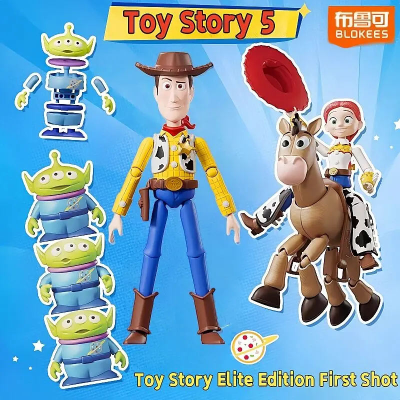 Blokees Disney Pixar Toy Story Blind Box Assemble Action Figure Elite Edition Collectible Poseable Model Display For Collectors
Blokees Disney Pixar Toy Story Blind Box Assemble Action Figure Elite Edition Collectible Poseable Model Display For Collectors
