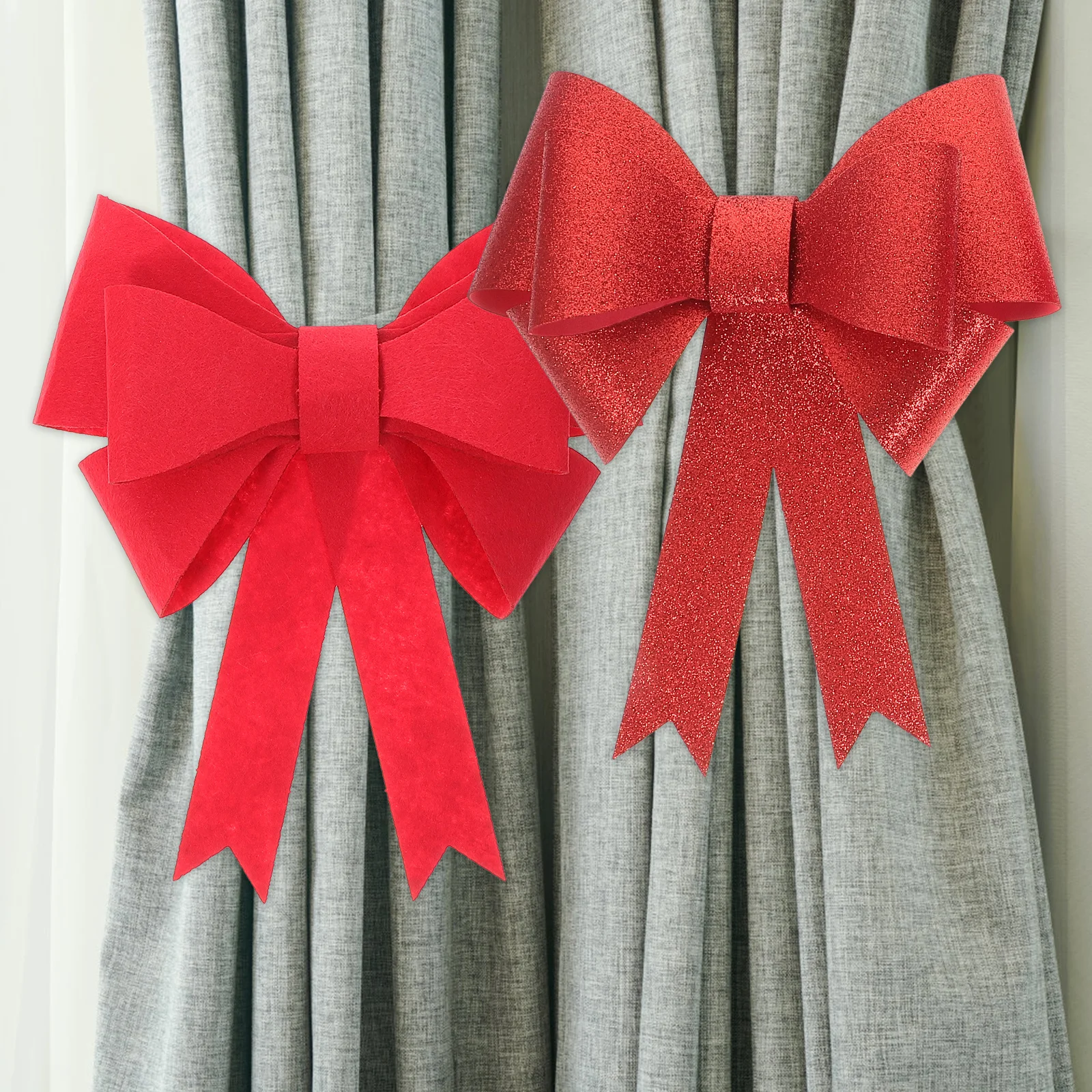 2Pcs Curtain Strap Tiebacks Elegant Bow Design Holdback for Living Room Bedroom Window Curtain Decoration Home Gift
2Pcs Curtain Strap Tiebacks Elegant Bow Design Holdback for Living Room Bedroom Window Curtain Decoration Home Gift