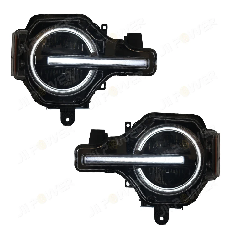 Светодиодные фары из АБС-пластика, дневные ходовые огни для FORD Bronco 2020+
Светодиодные фары из АБС-пластика, дневные ходовые огни для FORD Bronco 2020+