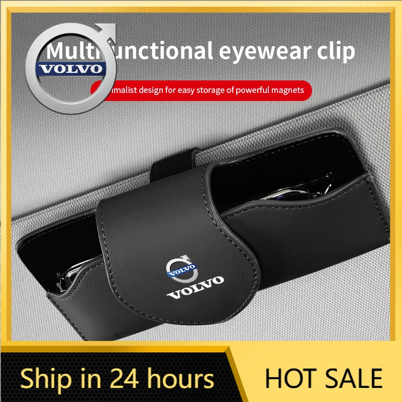 2026 Новый чехол для автомобильных очков с эмблемой Volvo, авто держатель солнцезащитного козырька, зажим для солнцезащитных очков для Volvo XC-Classic V60 V40 XC90 S60 XC60 V70
2026 Новый чехол для автомобильных очков с эмблемой Volvo, авто держатель солнцезащитного козырька, зажим для солнцезащитных очков для Volvo XC-Classic V60 V40 XC90 S60 XC60 V70