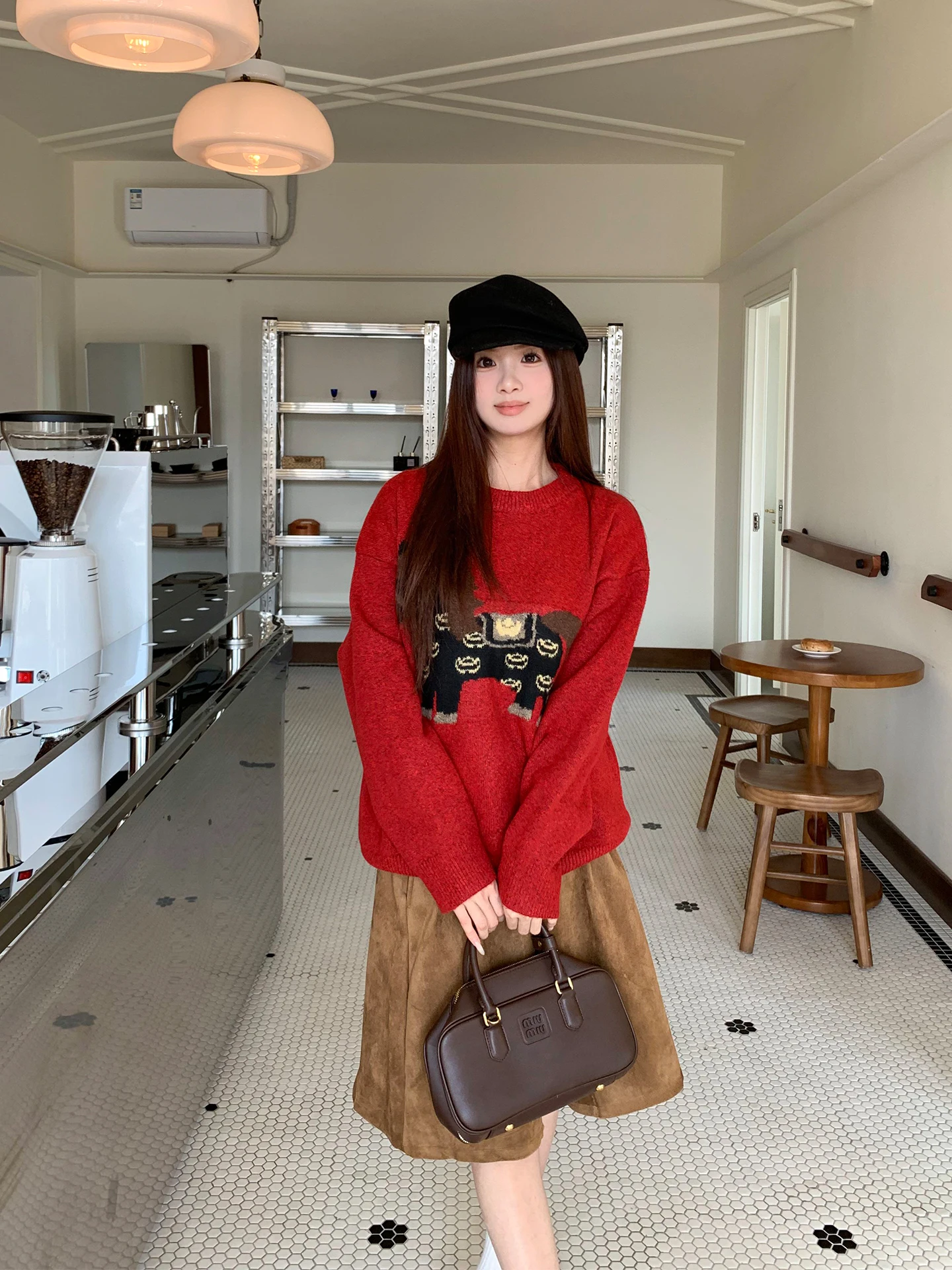 Свитер женский свободного кроя с принтом «Красное апельсиновое дерево», круглый вырез, длинный рукав, зимний модный топ
Свитер женский свободного кроя с принтом «Красное апельсиновое дерево», круглый вырез, длинный рукав, зимний модный топ