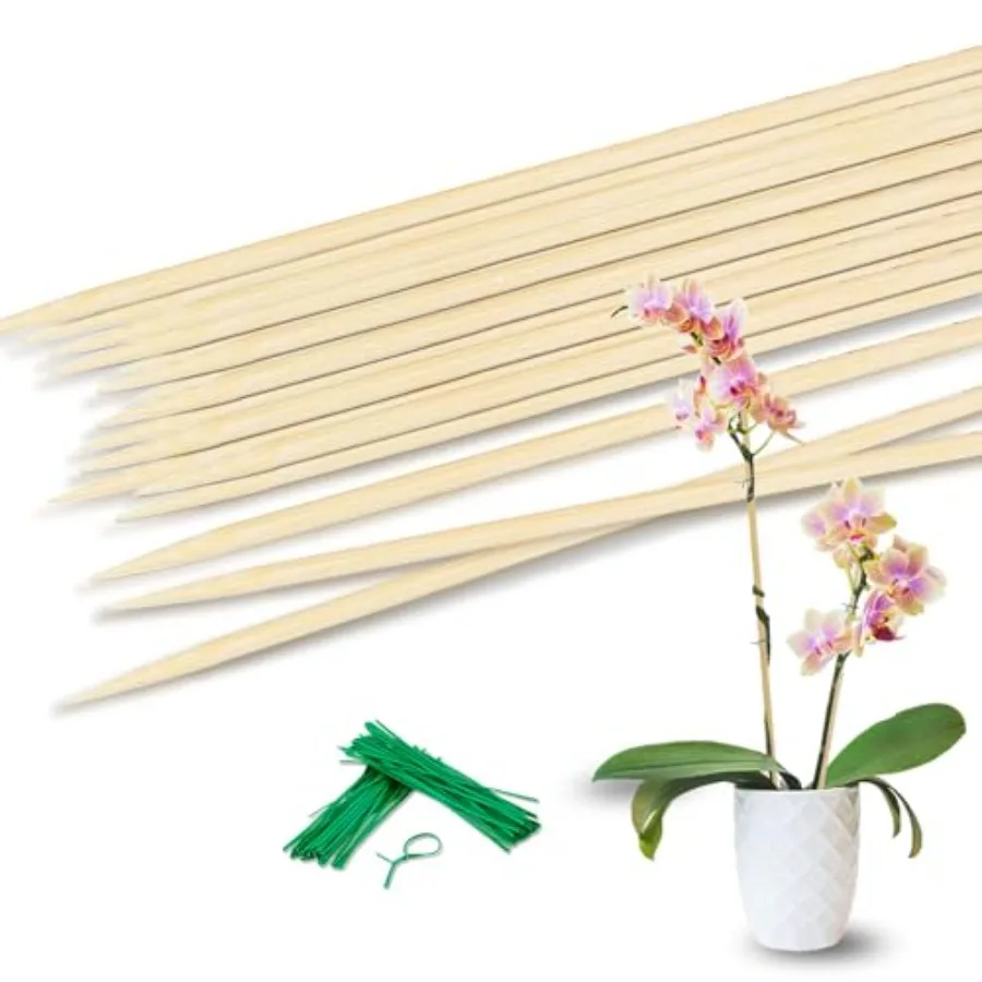 Bamboo Plant Stakes 1712 Inch Natural Bamboo Support Sticks for Plants/Floral/Potted Plant 30 Pcs Wooden Plant Supports in Brow
Bamboo Plant Stakes 1712 Inch Natural Bamboo Support Sticks for Plants/Floral/Potted Plant 30 Pcs Wooden Plant Supports in Brow