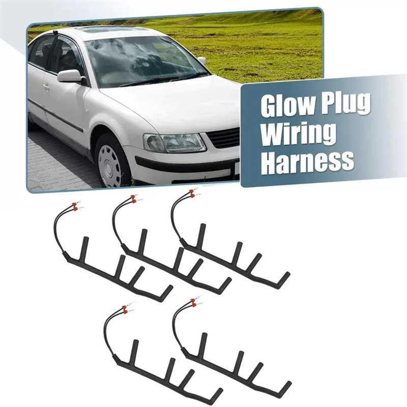 AR-5Pcs 028971766 Car Glow Plug Wiring Harness 2 Wire For VW Beetle Golf Jetta Passat Mk4 Mk3 B4 1997-2003 1.9 TDI L4 ALH
AR-5Pcs 028971766 Car Glow Plug Wiring Harness 2 Wire For VW Beetle Golf Jetta Passat Mk4 Mk3 B4 1997-2003 1.9 TDI L4 ALH