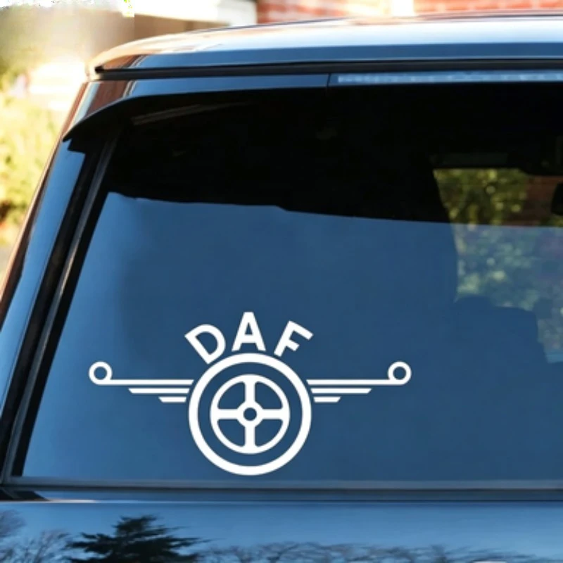 Waterproof Vinyl Custom Car Stickers With Vintage DAF Logo Self Adhesive Sun Protection Decals For Windshield Car Accessories
Waterproof Vinyl Custom Car Stickers With Vintage DAF Logo Self Adhesive Sun Protection Decals For Windshield Car Accessories