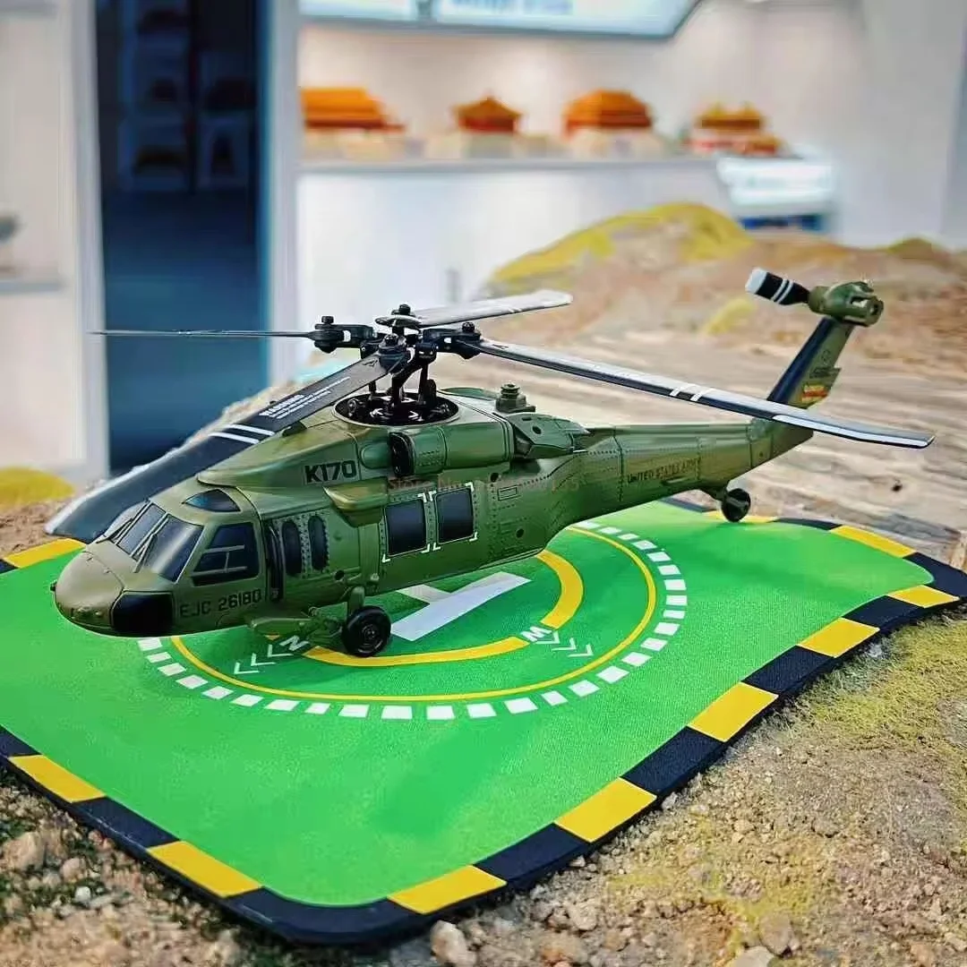 Weli New K170 Black Eagle Uh60l Remote-Controlled Helicopter With Four Channels And Four Propellers Brushless Fixed Height Model
Weli New K170 Black Eagle Uh60l Remote-Controlled Helicopter With Four Channels And Four Propellers Brushless Fixed Height Model