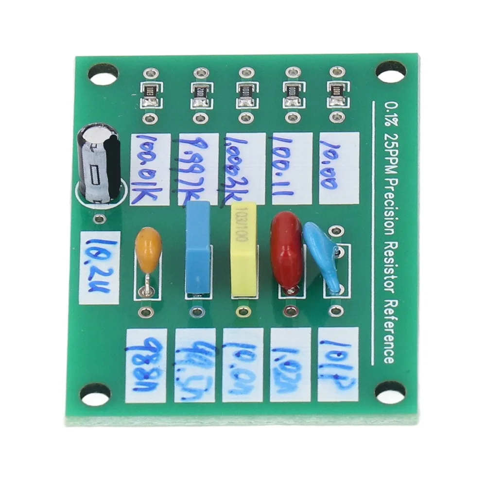 0.1% 25PPM Precision Resistance Reference Plate for Ad584 LM399 Mini Size Resistor Capacitor Board Resistor Standard Board
0.1% 25PPM Precision Resistance Reference Plate for Ad584 LM399 Mini Size Resistor Capacitor Board Resistor Standard Board