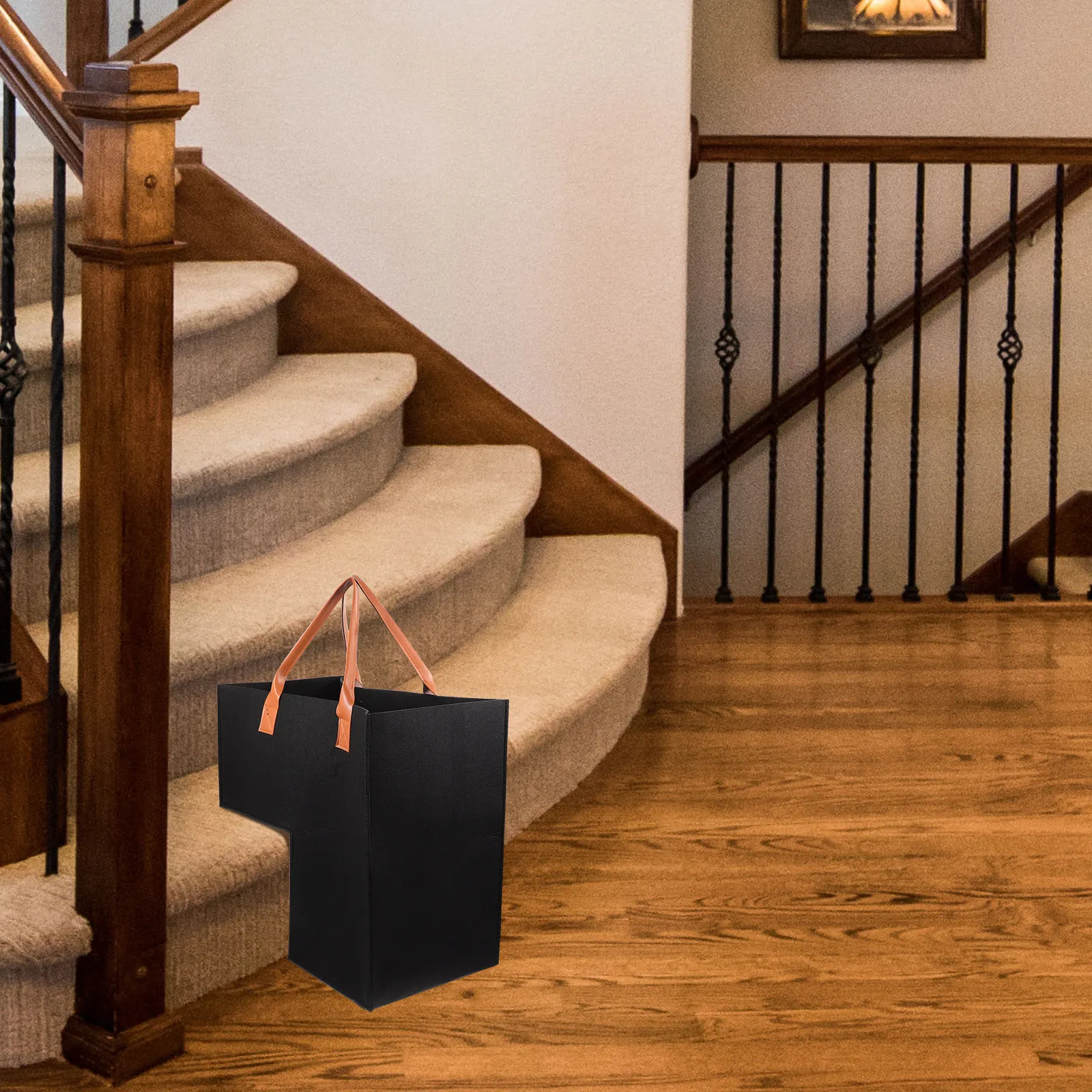 2Pcs Stairs Storage Basket Felt Laundry Hamper Large Capacity Clothes Container Organizer for Bedroom Living Room Office
2Pcs Stairs Storage Basket Felt Laundry Hamper Large Capacity Clothes Container Organizer for Bedroom Living Room Office