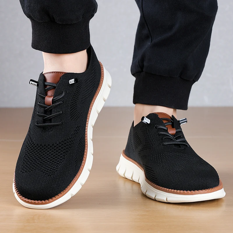 Men's Lightweight Knitted Shoes Comfortable All Day Long Have Excellent Fit Walking Shoes Suitable for Daily Wear Hiking Shoes
Men's Lightweight Knitted Shoes Comfortable All Day Long Have Excellent Fit Walking Shoes Suitable for Daily Wear Hiking Shoes