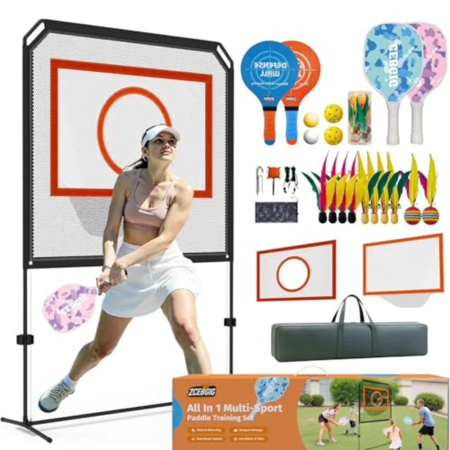 Portable Pickleball Net for backyard, park, beach heavy duty steel frame, black regulation size with ball catch net removable t
Portable Pickleball Net for backyard, park, beach heavy duty steel frame, black regulation size with ball catch net removable t