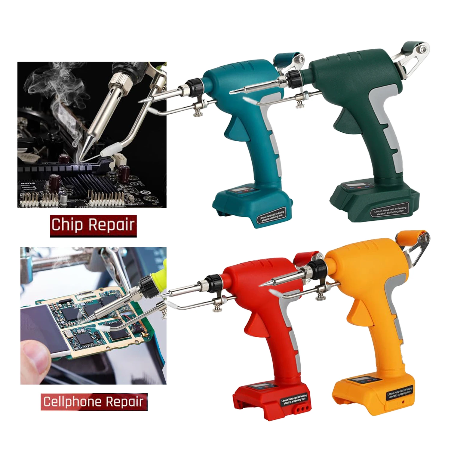 Для Makita/Dewalt/Bosch/Milwaukee ES05 ручной электрический паяльник с автоматической подачей олова 18 В-20 В литий-ионный аккумулятор новейший
Для Makita/Dewalt/Bosch/Milwaukee ES05 ручной электрический паяльник с автоматической подачей олова 18 В-20 В литий-ионный аккумулятор новейший