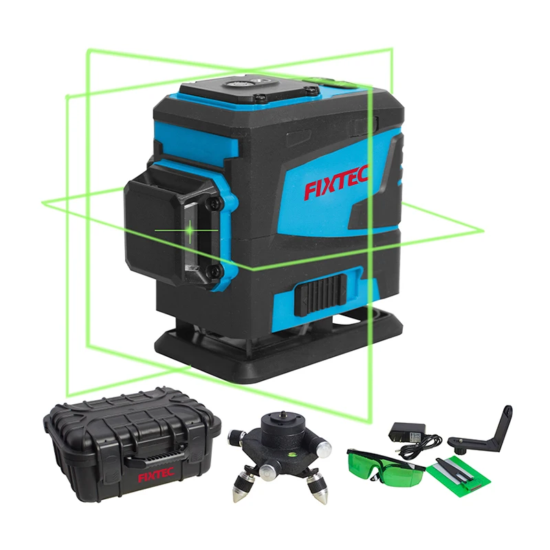 FIXTEC 3 Sides 360 Degree Vertical Lines Level Horizontal Green Light Level 12 Lines Green Line
FIXTEC 3 Sides 360 Degree Vertical Lines Level Horizontal Green Light Level 12 Lines Green Line
