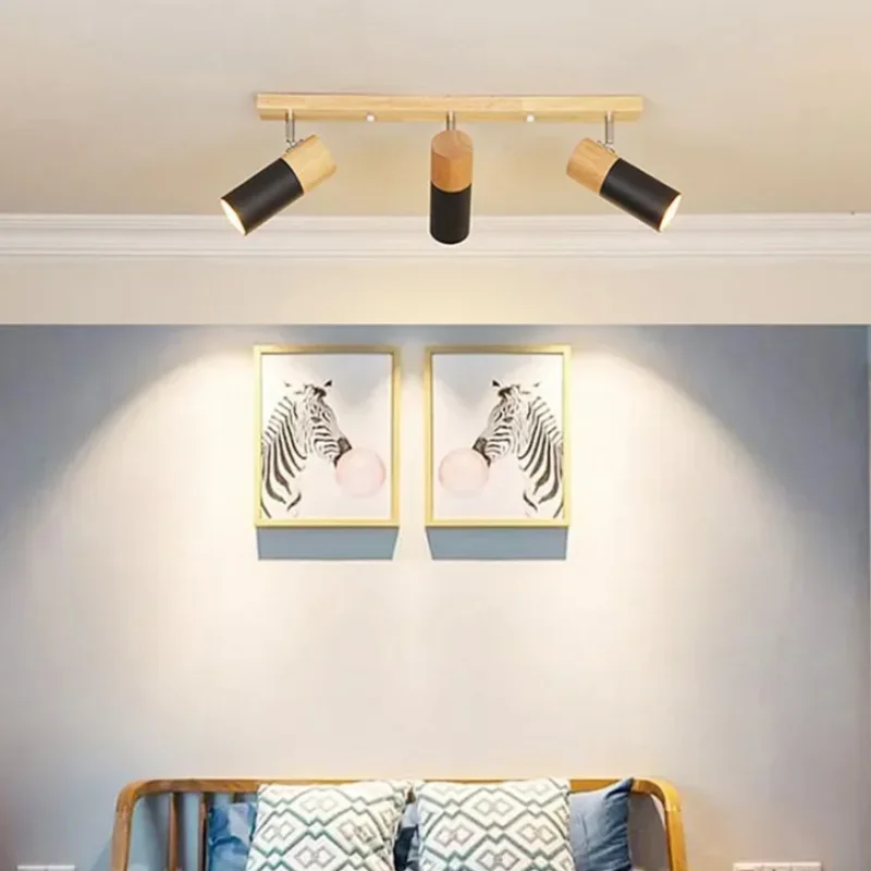 Nordic Wooden LED Ceiling Lights Rotatable Spotlight Living Room Bedroom Dining Room Adjustable Spotlight Cloakroom Fixture
Nordic Wooden LED Ceiling Lights Rotatable Spotlight Living Room Bedroom Dining Room Adjustable Spotlight Cloakroom Fixture