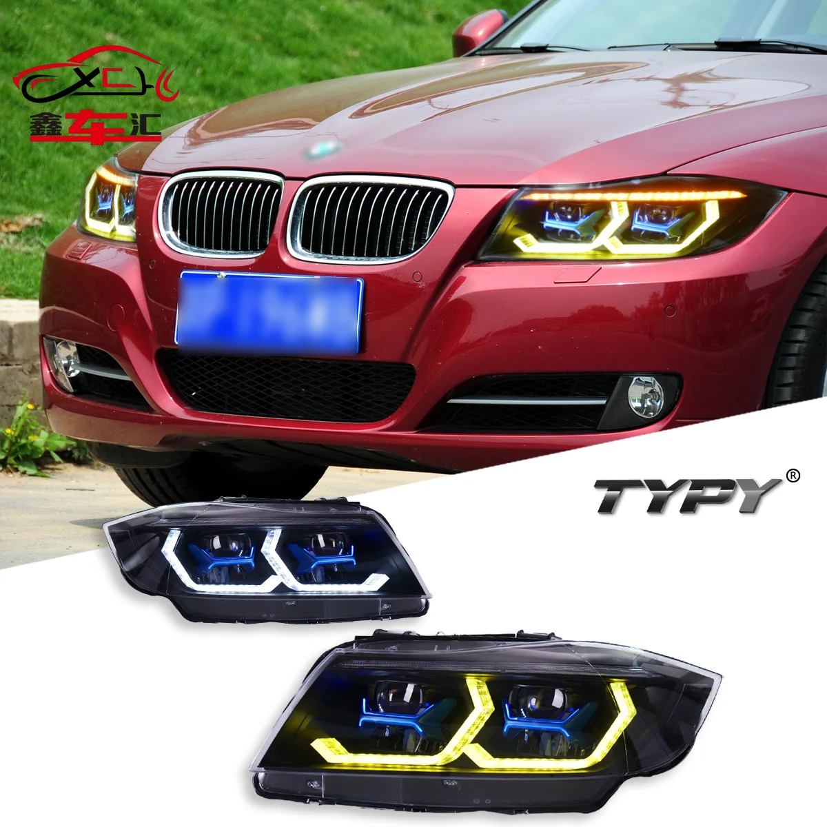 Car For BMW3 Series E90 2005-2012 Headlight Upgrade Modified to New DRL Dynamic Turn Signal LED Headlight Auto Accessories
Car For BMW3 Series E90 2005-2012 Headlight Upgrade Modified to New DRL Dynamic Turn Signal LED Headlight Auto Accessories