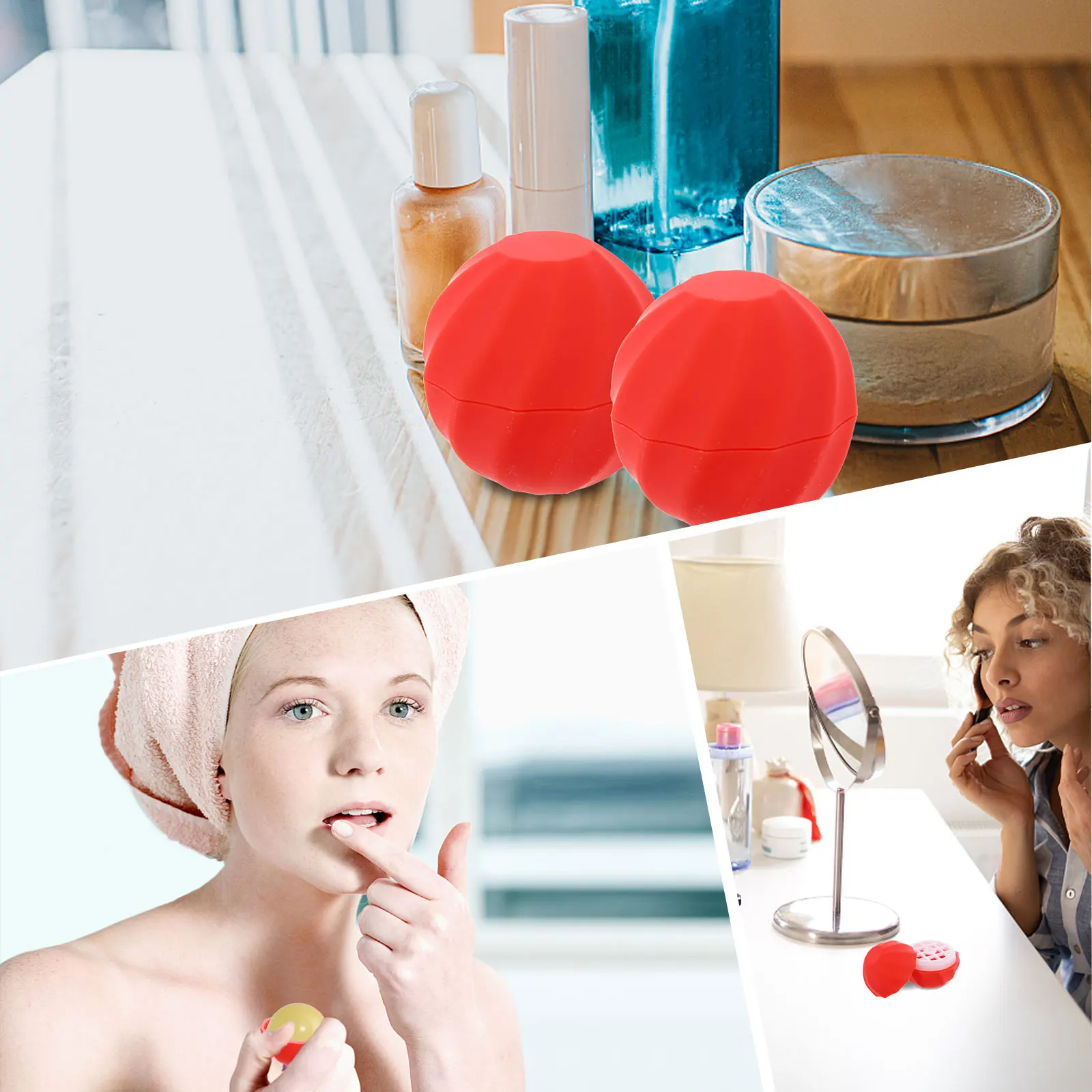 Holders Spherical Lipstick Case Refillable Balms Tube Storage Empty Spheres Child
Holders Spherical Lipstick Case Refillable Balms Tube Storage Empty Spheres Child