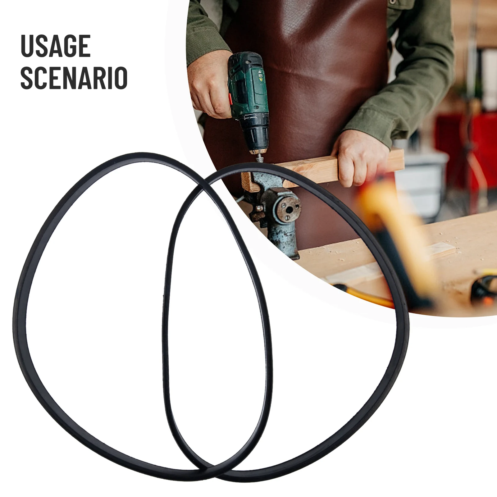 Reliable Rubber Band For Band Saw Wheel, 9 Inch And 12 Inch Sizes, Improve Safety And Cutting Accuracy In WoodWorking
Reliable Rubber Band For Band Saw Wheel, 9 Inch And 12 Inch Sizes, Improve Safety And Cutting Accuracy In WoodWorking