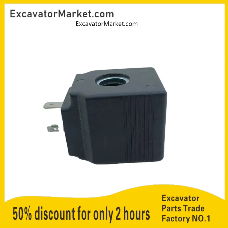Excavator Parts Parts NEW Foton Lovol Solenoid Valve Coil 60/80/65/210/150 Good Quality Coil
Excavator Parts Parts NEW Foton Lovol Solenoid Valve Coil 60/80/65/210/150 Good Quality Coil