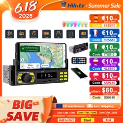 Hikity 1DIN In-Dash Car Radio MP3 Player Digital Bluetooth Audio Music Stereo USB/SD/AUX-IN with mobile phone holder Hikity 1DIN In-Dash Car Radio MP3 Player Digital Bluetooth Audio Music Stereo USB/SD/AUX-IN with mobile phone holder