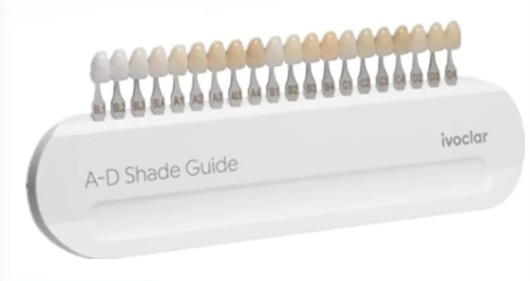A Set Dental Materials Yihuo Jiabi Color Board Basic Tooth Color Chart A-D20 Colors Oral Color Chart Float White Chart
A Set Dental Materials Yihuo Jiabi Color Board Basic Tooth Color Chart A-D20 Colors Oral Color Chart Float White Chart