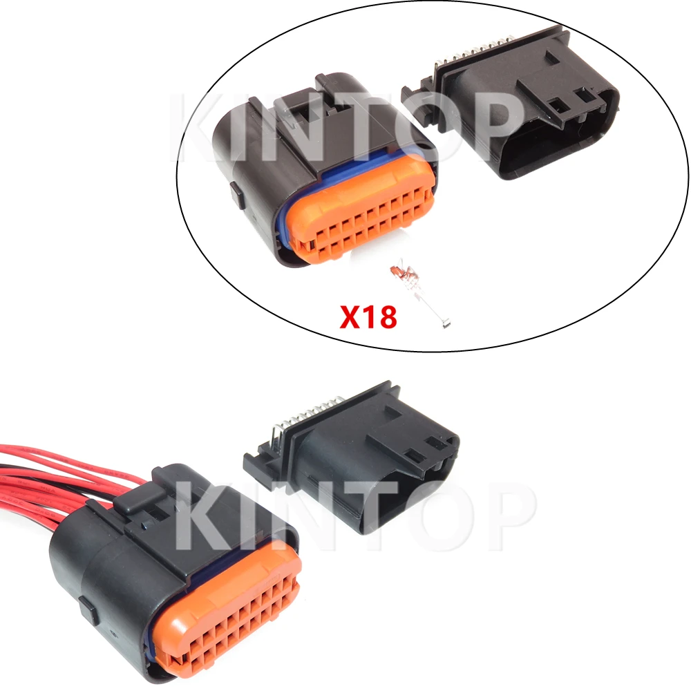 1 Set 18 Pins Auto Wire Cable Sealed Socket AC Assembly For Honda MX23A18NF1 MX23A18SF1 MX23A18XF1 Car Igniter ECU Connector
1 Set 18 Pins Auto Wire Cable Sealed Socket AC Assembly For Honda MX23A18NF1 MX23A18SF1 MX23A18XF1 Car Igniter ECU Connector