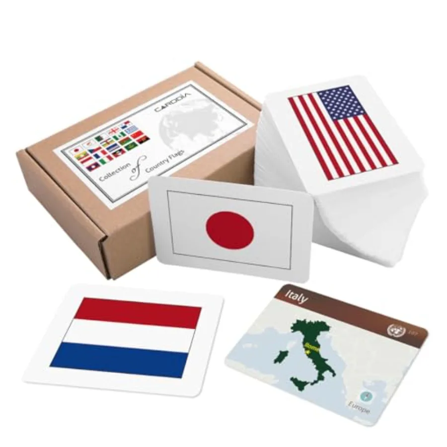 Collection of Country Flags Educational Flashcards 242 Flags with Country Names Territory Shapes Capitals and Continents Durabl
Collection of Country Flags Educational Flashcards 242 Flags with Country Names Territory Shapes Capitals and Continents Durabl