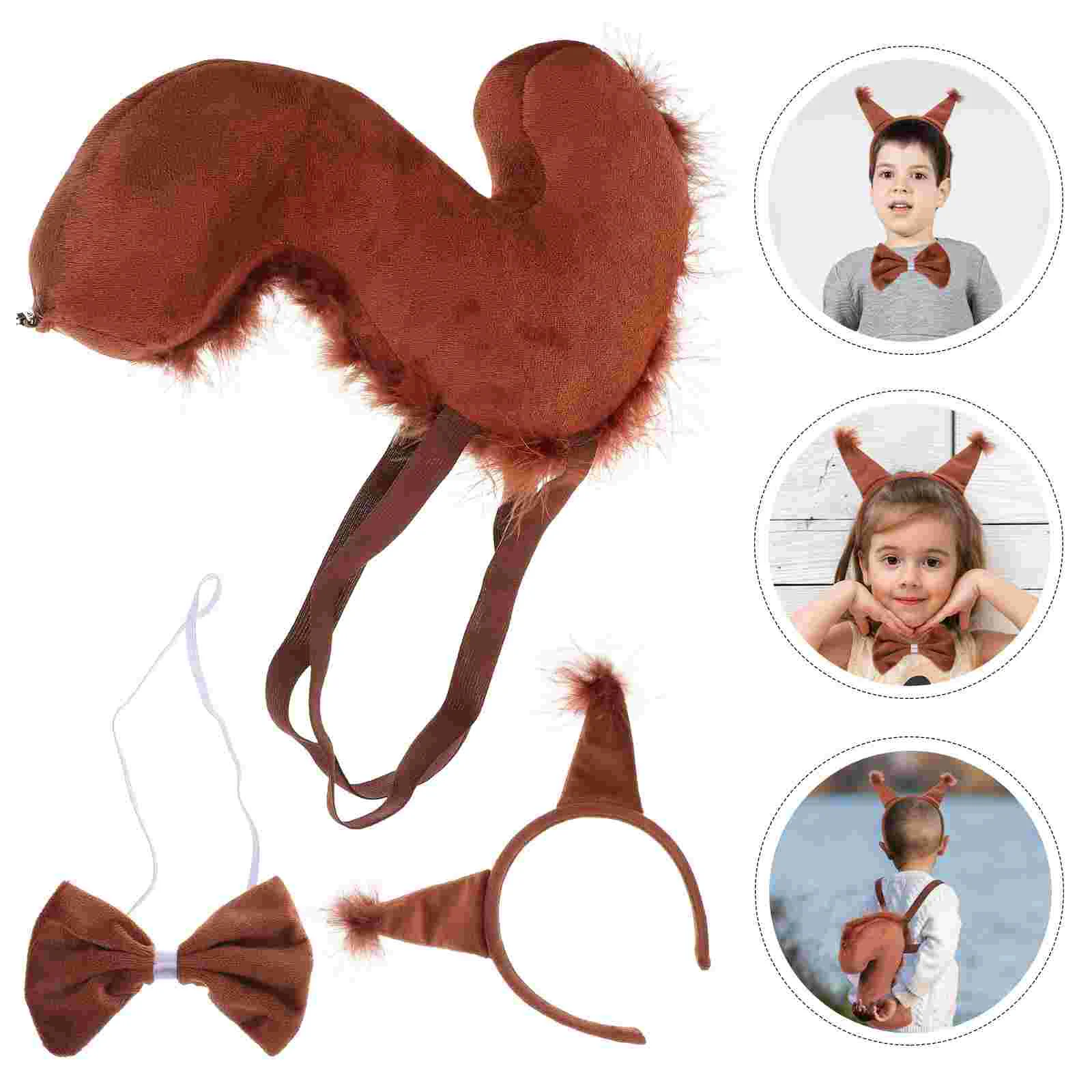 Inflatable Costume Squirrel Headband Set for Women Cosplay Tail Child Mouse Halloween Costumes
Inflatable Costume Squirrel Headband Set for Women Cosplay Tail Child Mouse Halloween Costumes