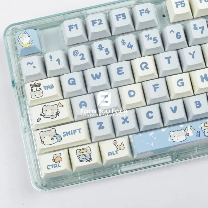 GMK Daydream Mimi PBT сублимационная крышка для ключей, 144 клавиши, колпачок с вишневым профилем для переключателя Mx, игровая механическая клавиатура «сделай сам»
GMK Daydream Mimi PBT сублимационная крышка для ключей, 144 клавиши, колпачок с вишневым профилем для переключателя Mx, игровая механическая клавиатура «сделай сам»