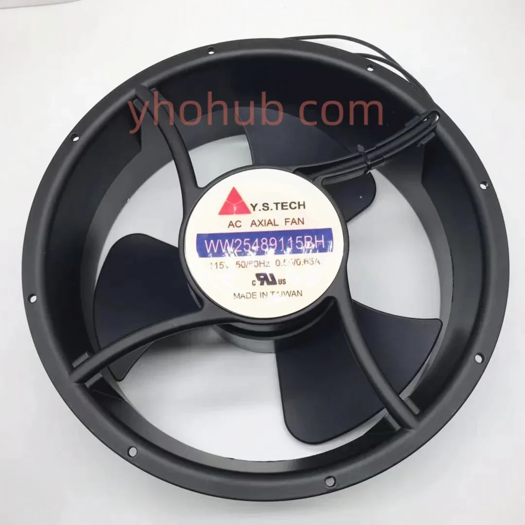 Y.S TECH WW 25489115 BH AC 115V 0.65A 250x250x89mm 2-проводной охлаждающий вентилятор для сервера
Y.S TECH WW 25489115 BH AC 115V 0.65A 250x250x89mm 2-проводной охлаждающий вентилятор для сервера