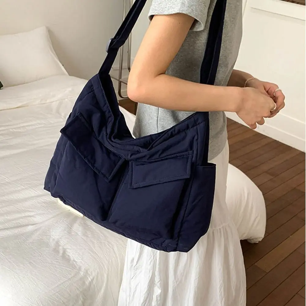 Large Capacity Nylon Crossbody Bag Multiple Pockets Sports Men Shoulder Bag Waterproof Portable Canvas Messenger Bag Travel
Large Capacity Nylon Crossbody Bag Multiple Pockets Sports Men Shoulder Bag Waterproof Portable Canvas Messenger Bag Travel