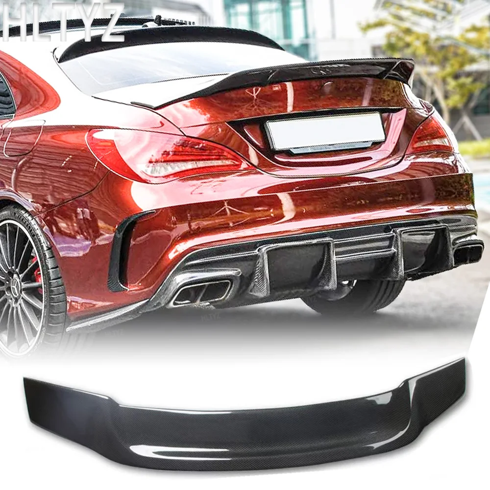 Suitable for 2013-2019 Mercedes Benz CLA class W117 c117 cla250 260 200 220 High quality carbon fiber spoiler wing R style in th
Suitable for 2013-2019 Mercedes Benz CLA class W117 c117 cla250 260 200 220 High quality carbon fiber spoiler wing R style in th