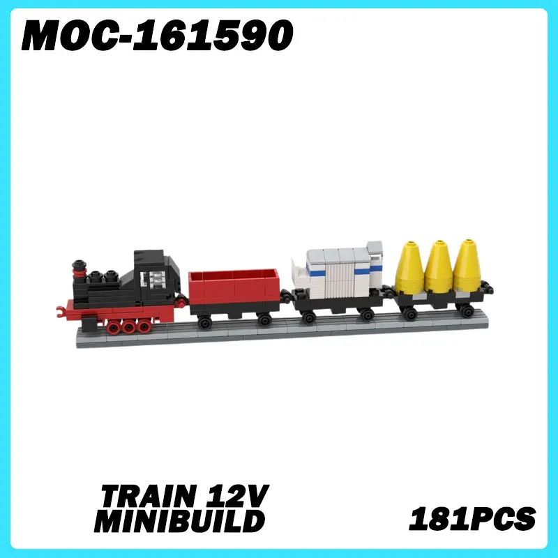 MOC- 161590 Мини-поезд серии поезд 12 В Minibuild настольный орнамент Коллекционная образовательная модель кирпичная игрушка подарки на день рождения 181 шт.
MOC- 161590 Мини-поезд серии поезд 12 В Minibuild настольный орнамент Коллекционная образовательная модель кирпичная игрушка подарки на день рождения 181 шт.