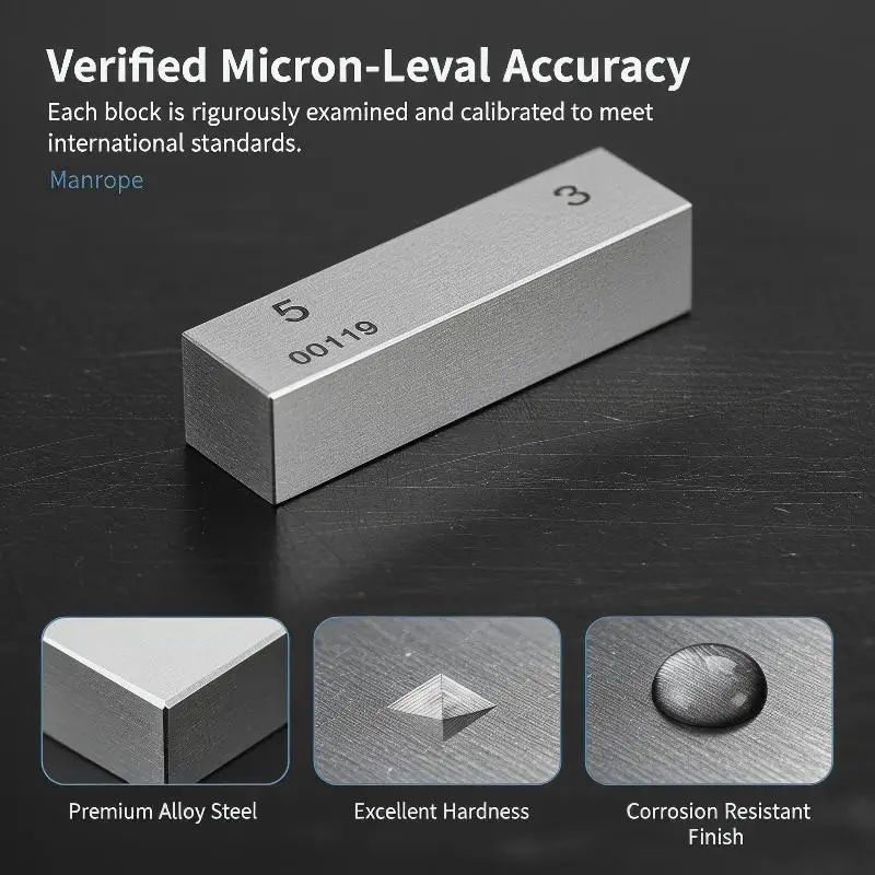 1Pc 0.5/1/23/4/5/6/7/8/9/10MM Steel Square Gage Blocks Blocks Gauge Measure Blocks Steel Square Gage Blocks
1Pc 0.5/1/23/4/5/6/7/8/9/10MM Steel Square Gage Blocks Blocks Gauge Measure Blocks Steel Square Gage Blocks