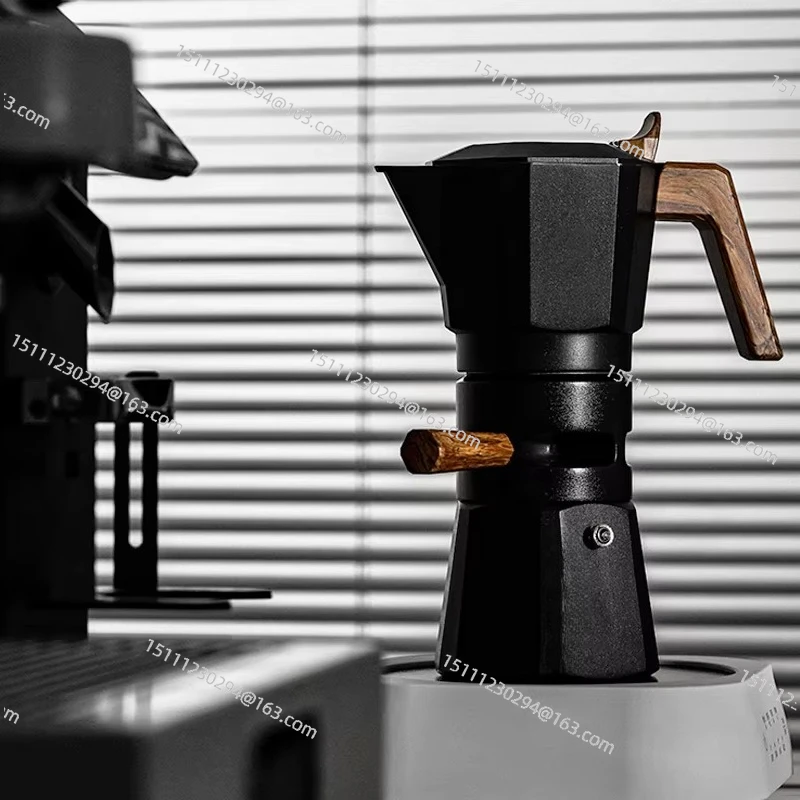 Classic aluminum coffee machine 2 cups temperature controlled double valve stove
Classic aluminum coffee machine 2 cups temperature controlled double valve stove