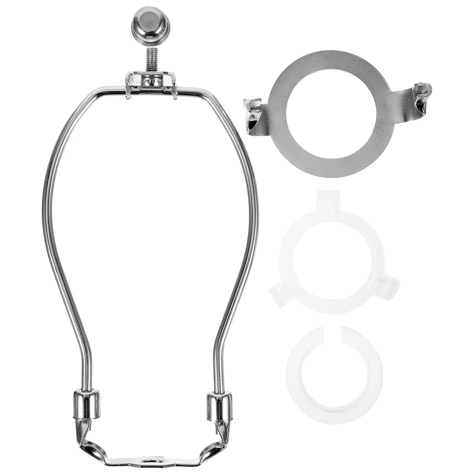 1Set Lamp Harp 6 Inch Electroplated Iron Lampshade Frame Stable Holder for Floor Table Lamp Repair Lighting Accessories
1Set Lamp Harp 6 Inch Electroplated Iron Lampshade Frame Stable Holder for Floor Table Lamp Repair Lighting Accessories