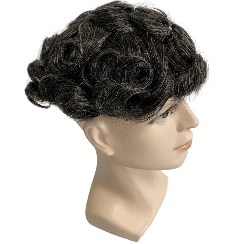 Brazilian Virgin Human Hair Replacement 32mm Wave 1b30 Grey Knots PU Toupee 8x10 Skin Unit for White Man
Brazilian Virgin Human Hair Replacement 32mm Wave 1b30 Grey Knots PU Toupee 8x10 Skin Unit for White Man