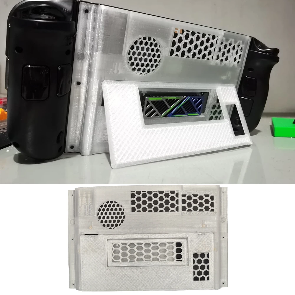For Legion Go3D Printing Modification Heat Dissipation Back Cover Portable Hard Shell Hollow Back Cover (with2280 expansion port
For Legion Go3D Printing Modification Heat Dissipation Back Cover Portable Hard Shell Hollow Back Cover (with2280 expansion port