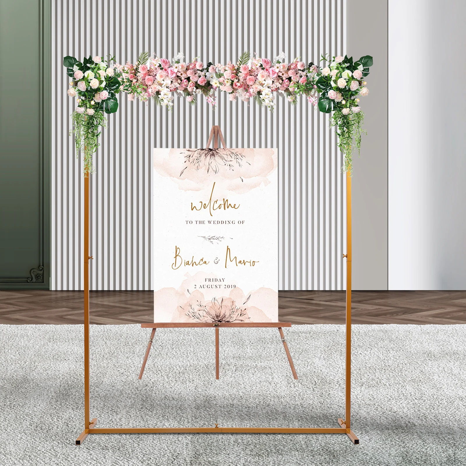 High Quality Wedding Background Arch Frame Iron Flower Balloon Stand Backdrop Venue Decoration Party Application Beautiful
High Quality Wedding Background Arch Frame Iron Flower Balloon Stand Backdrop Venue Decoration Party Application Beautiful