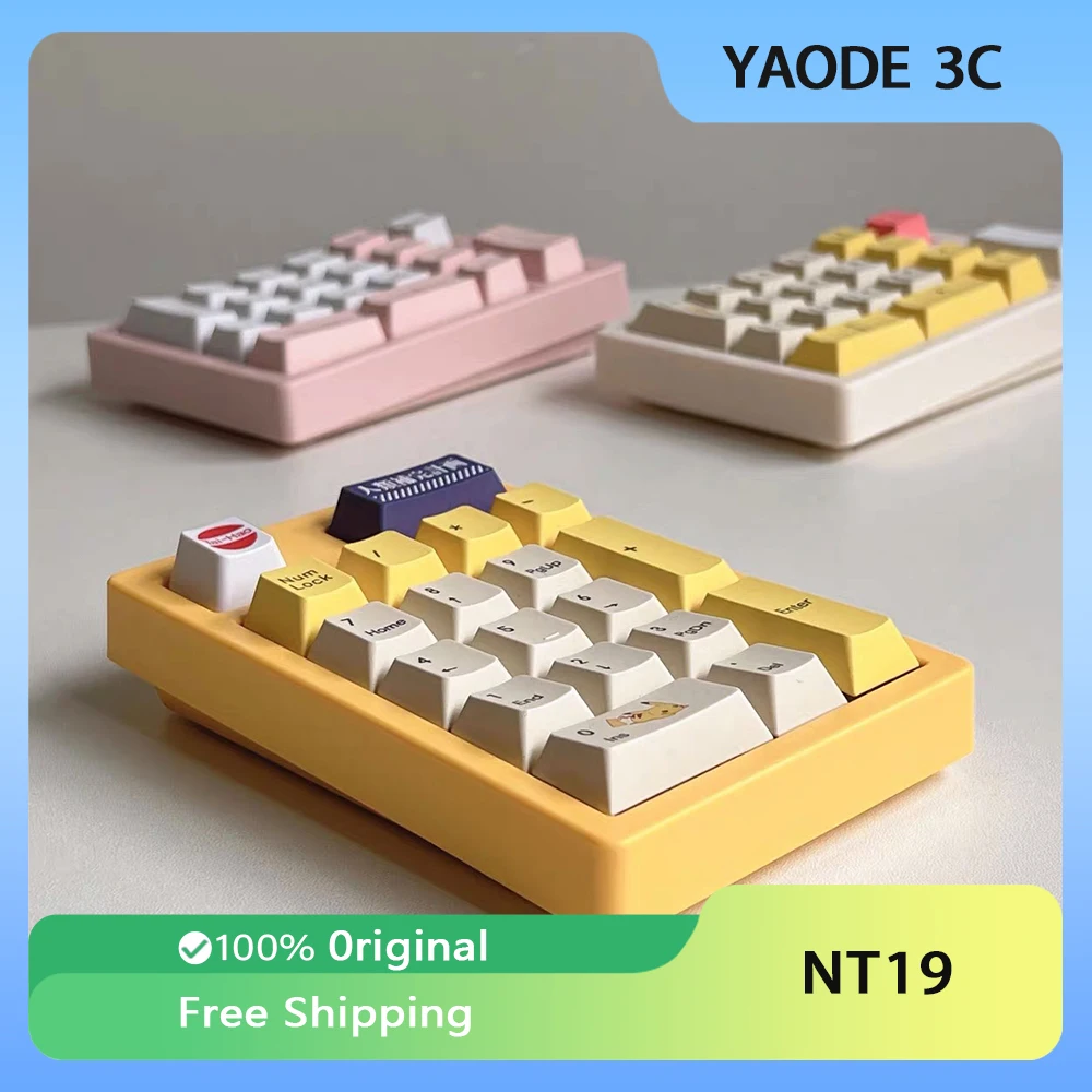 Next Time NT19 Pad Keyboard Мини-клавиатура 3 режима Bluetooth Беспроводная индивидуальная клавиатура Gamer Numpad Аксессуары для ПК Next Time 19
Next Time NT19 Pad Keyboard Мини-клавиатура 3 режима Bluetooth Беспроводная индивидуальная клавиатура Gamer Numpad Аксессуары для ПК Next Time 19