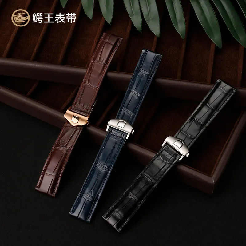 Crocodile Leather Strap Men for TAG Heuer Genuine Alligator Watch Bracelet Kalela Folding Buckle Watchband 19mm 20mm 22mm
Crocodile Leather Strap Men for TAG Heuer Genuine Alligator Watch Bracelet Kalela Folding Buckle Watchband 19mm 20mm 22mm