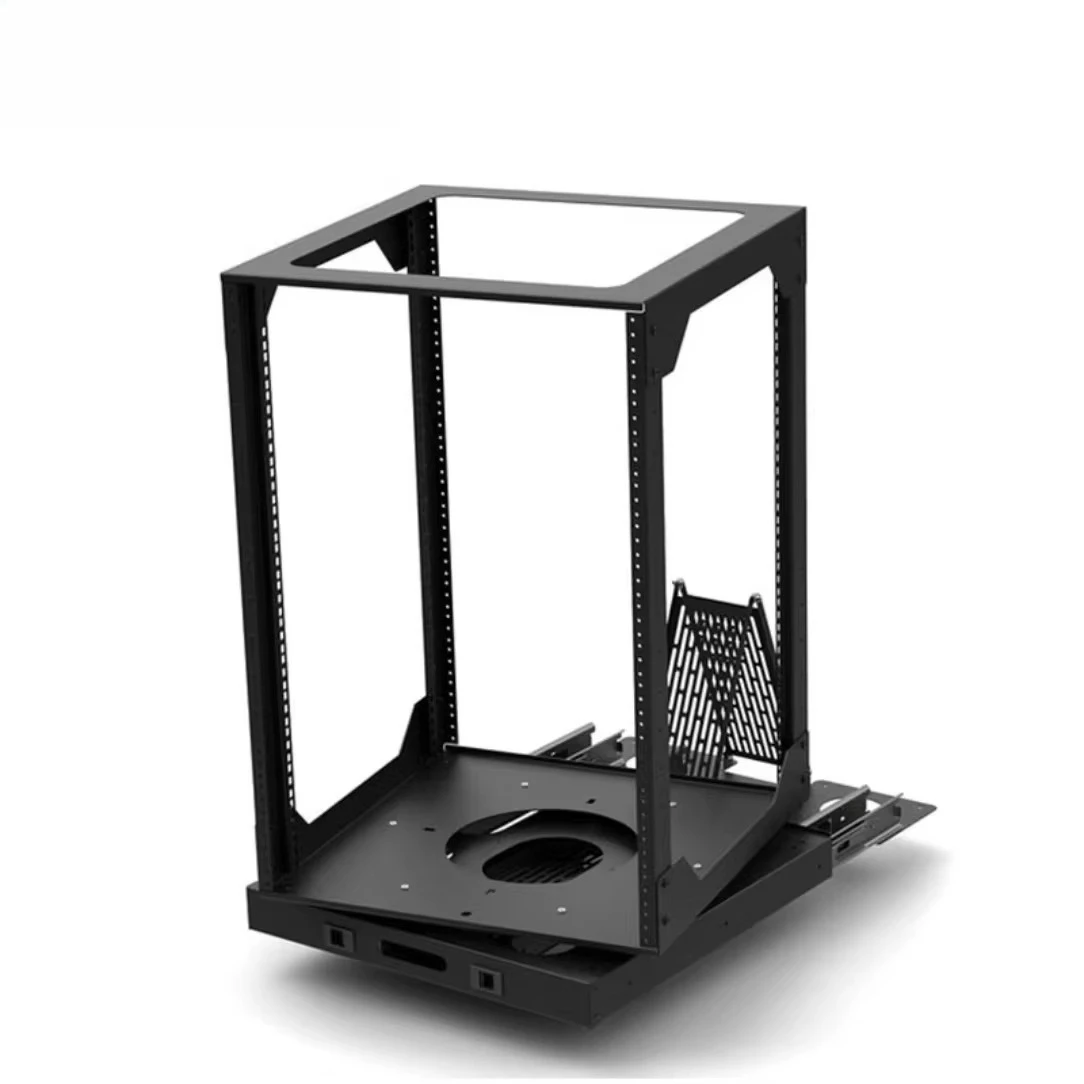 Full 360 degree rotating plate 19 inch shell 6U 9U 12U 15U server rack sliding rotating open frame rack stock
Full 360 degree rotating plate 19 inch shell 6U 9U 12U 15U server rack sliding rotating open frame rack stock